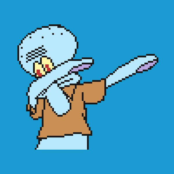 Dabbing Squidward - Cartoon - Free Transparent PNG Download - PNGkey