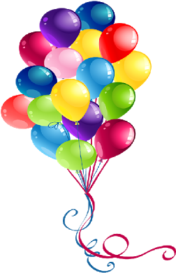 Amazing Clipart Birthday Balloons Party Balloons Party - Transparent 