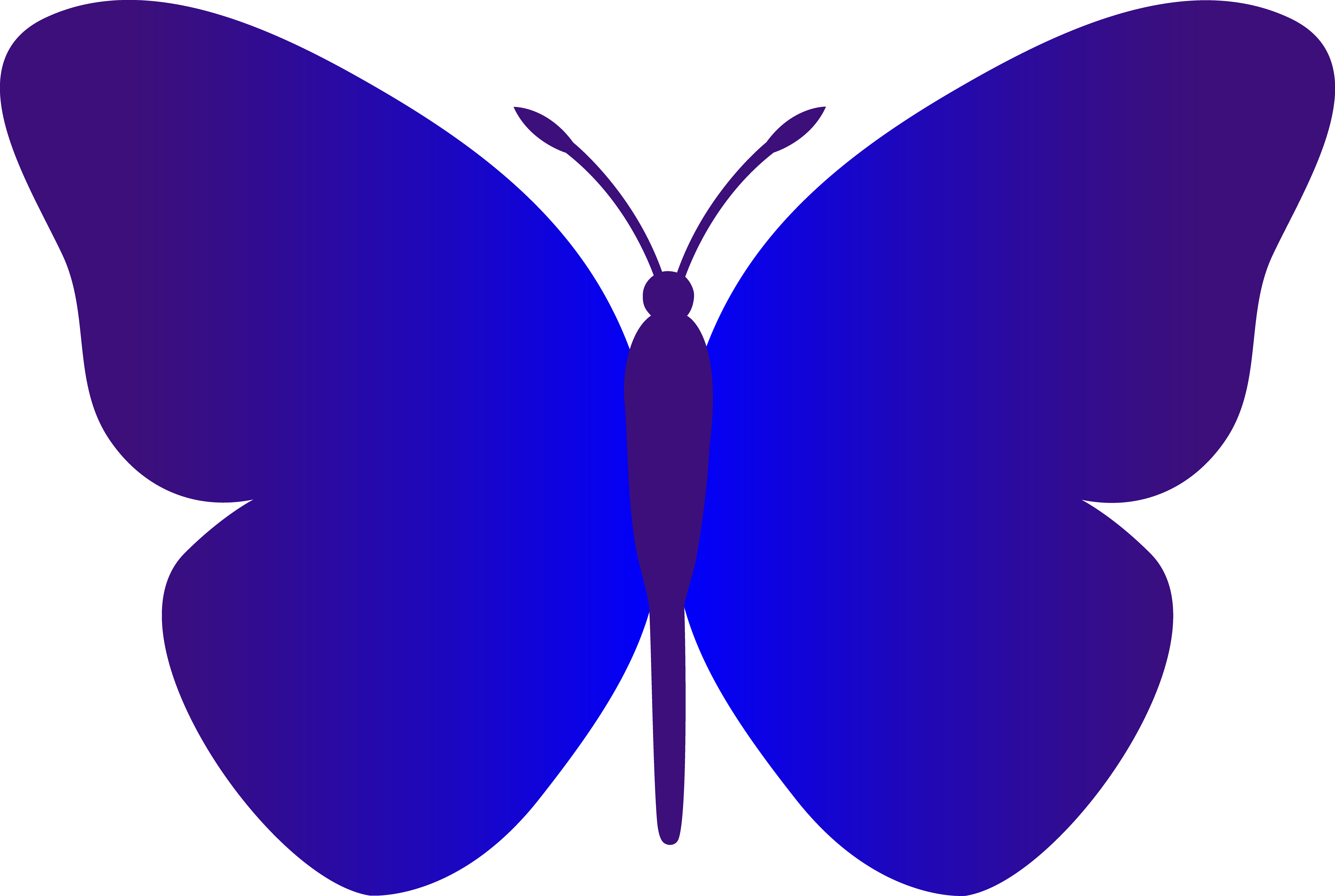 Download Butterfly Clipart Simple - Butterfly Clipart Png PNG Image ...