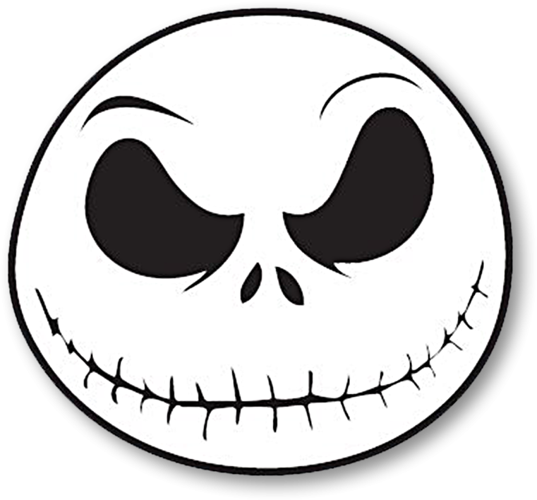 Printable Jack Skellington Face Customize And Print