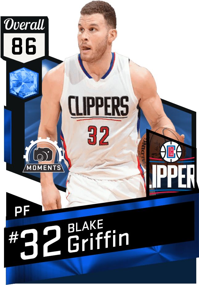 Download Blake Griffin - Pink Diamond Nba 2k18 PNG Image with No ...