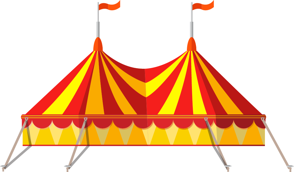 Download Flat Design Illustration Cartoon Circus Flat Design Vector Png Image With No Background Pngkey Com