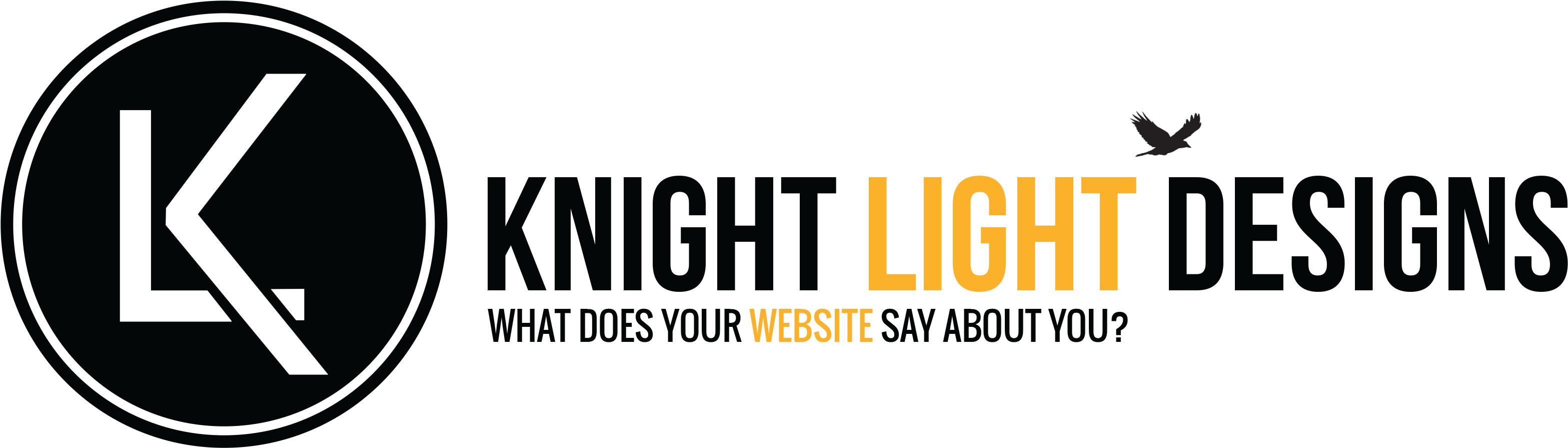 Knight Light Designs - Amber (3142x910), Png Download