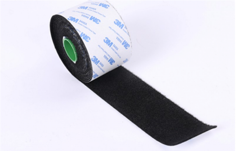 3m Glue Adhesive Hook And Loop Tape - Label (800x800), Png Download