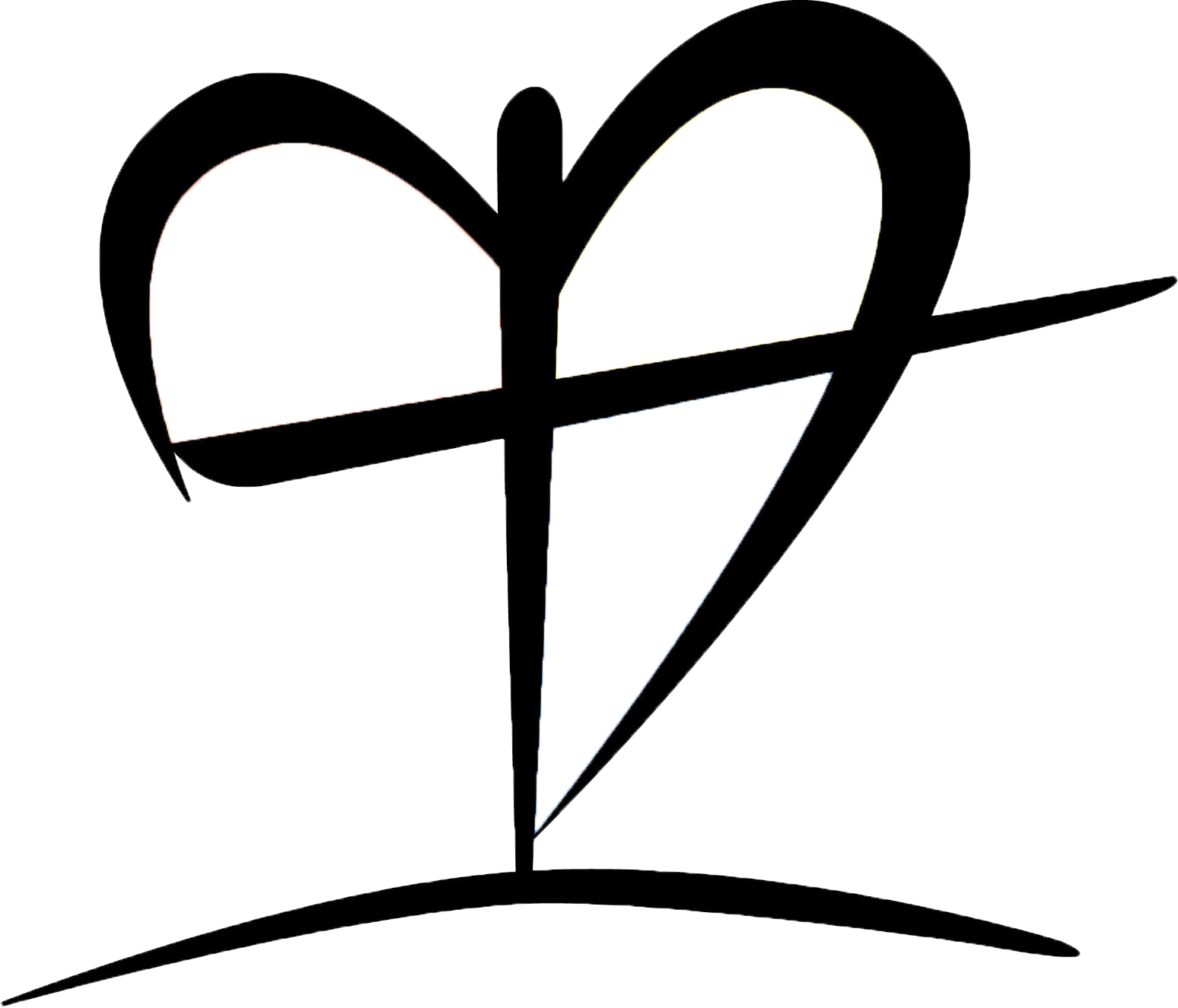 Download Heart And Cross Png Heart And Cross Transparent Png Image With No Background Pngkey Com