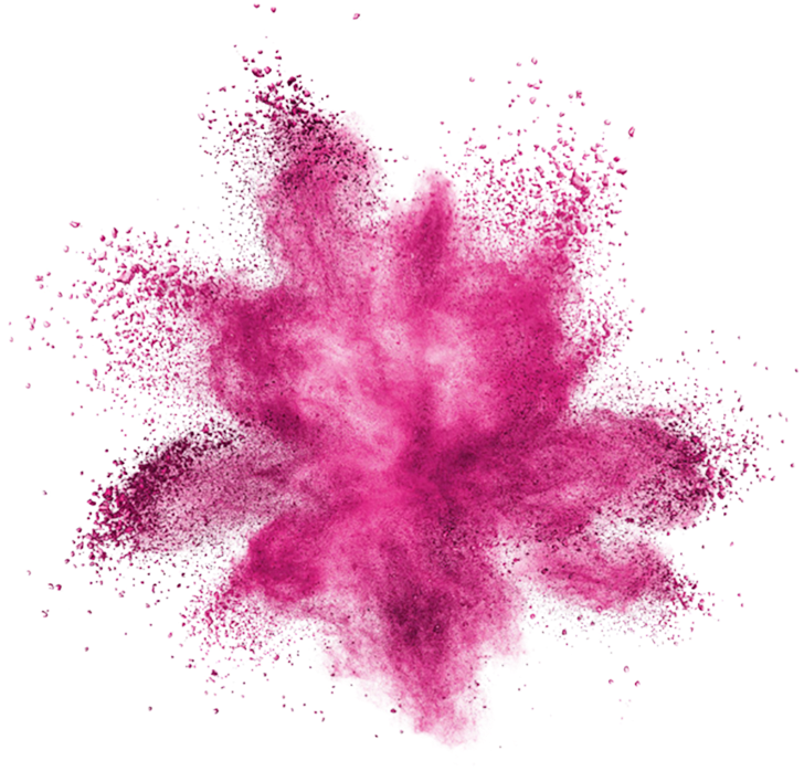 Purple Particles Png Picture Transparent - Paint Powder Explosion Png ...