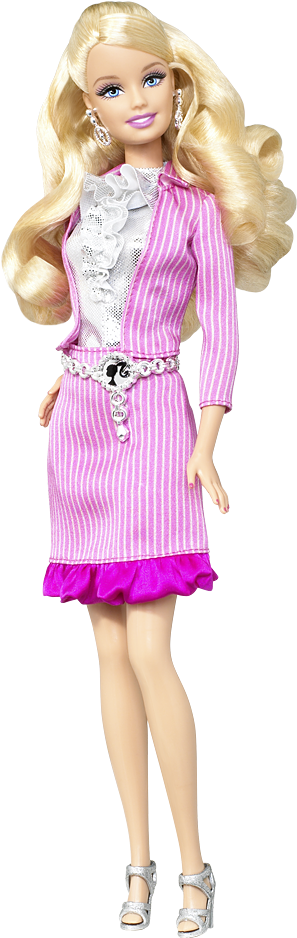 Download Barbie Doll - Barbie Doll Fashion Dress PNG Image with No ...