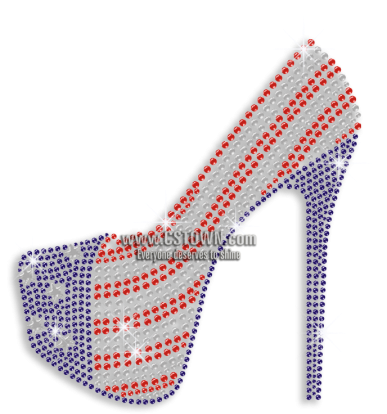 American flag platform stiletto heels Womens Shoes Size 8.5 Delicacy  Eligant USA | eBay