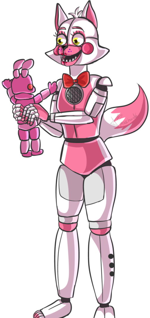 Download Bonnet And Funtime Foxy PNG Image with No Background - PNGkey.com