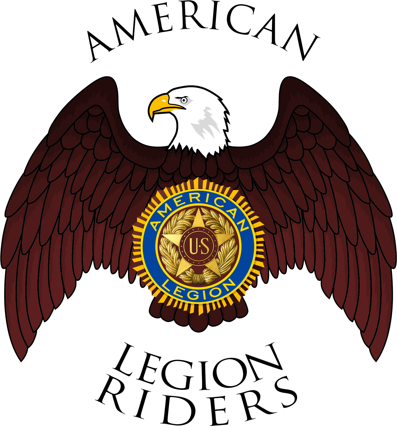 American Legion Riders Logo Vector - Free Transparent PNG Download - PNGkey