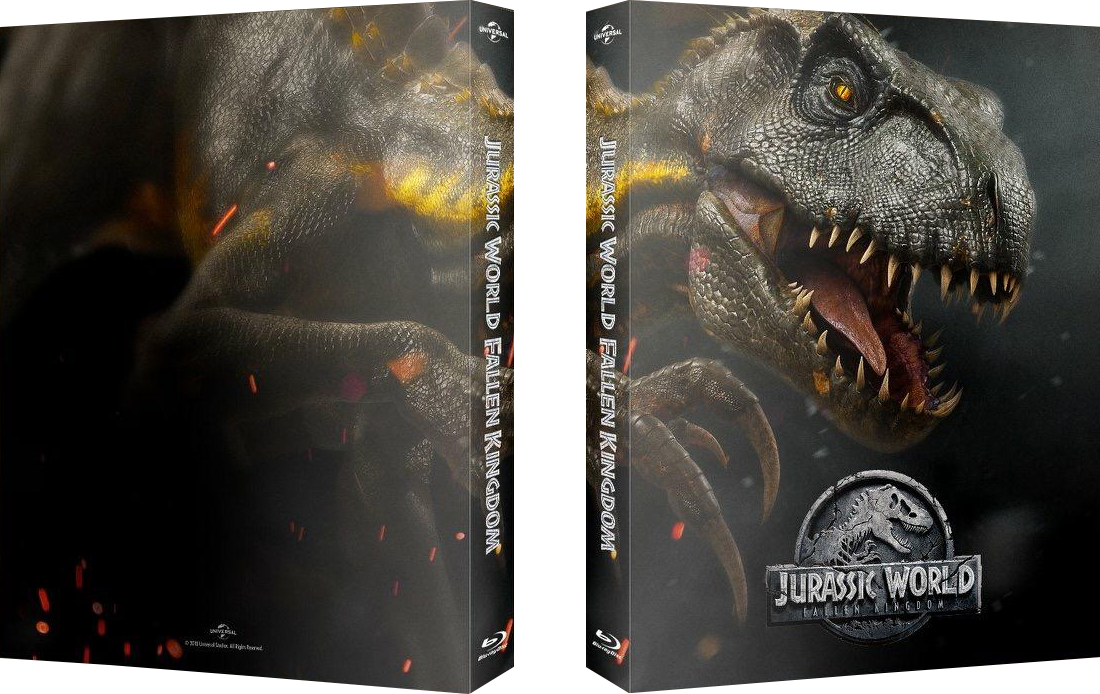 470 Jurassic World Fallen Kingdom Blu Ray Collectors Edition