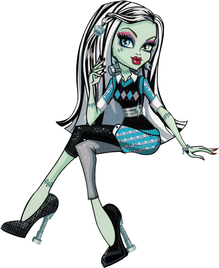 Download Cute Cartoon Girl, Rochelle Goyle, Monster High Art, - Frankie ...