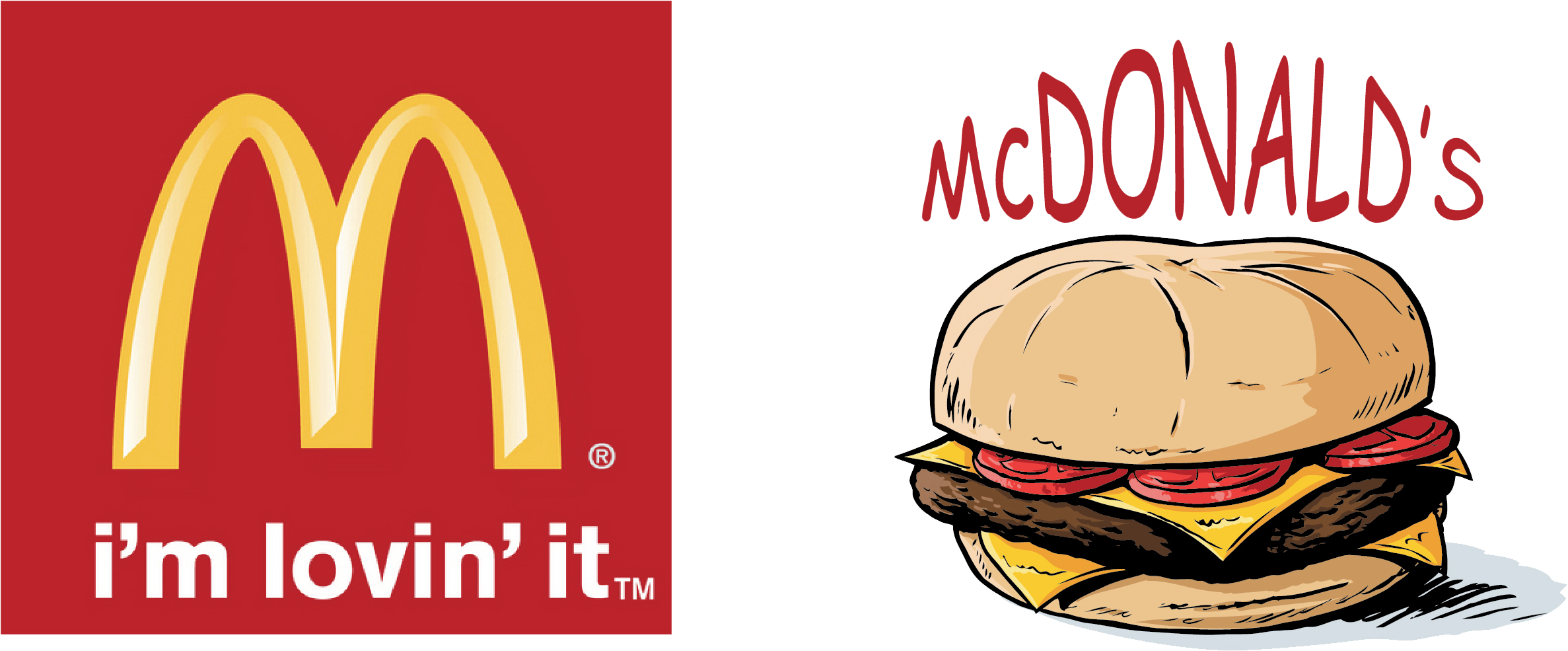 McDonald's I'm lovin' it Logo PNG Transparent & SVG Vector - Freebie Supply