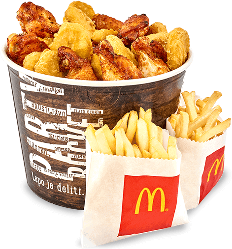 Download Image Result For Mcdonalds Party Bucket - 48 Mcchicken Bucket 