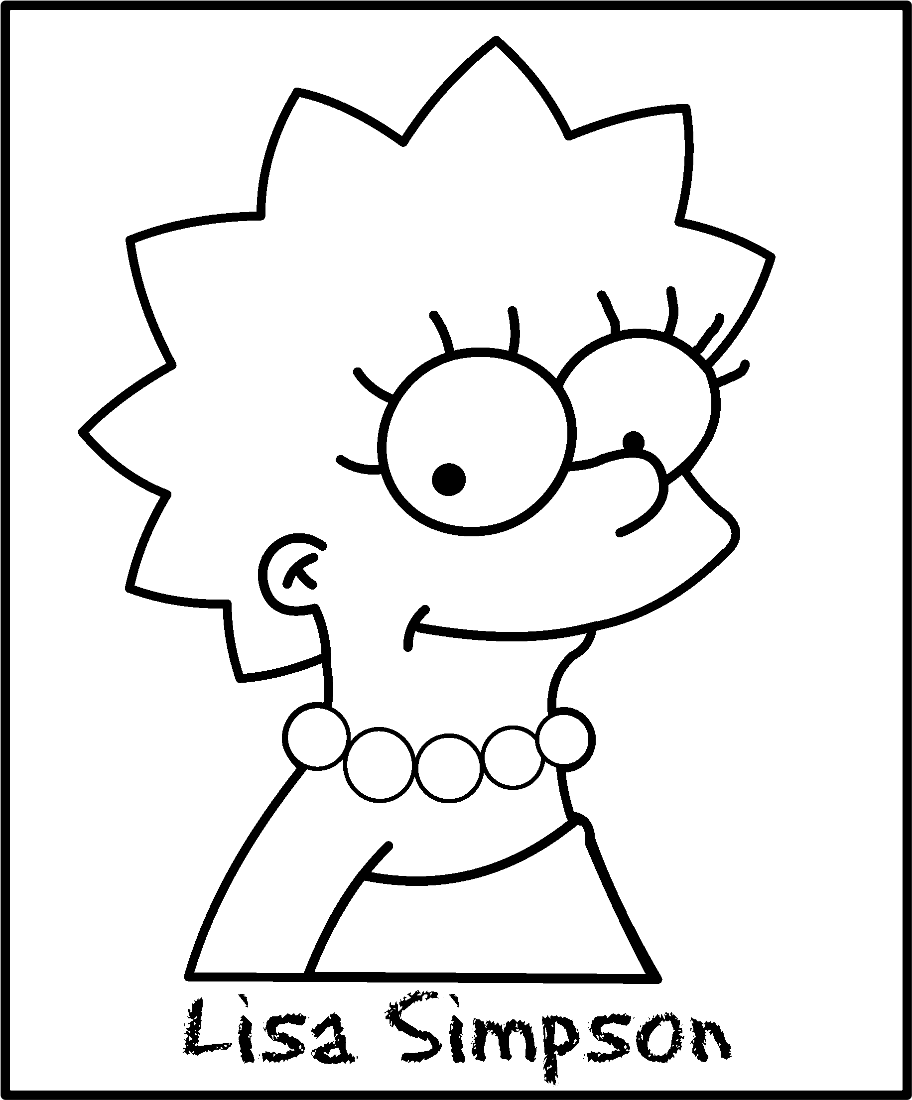 Download Lisa Logo Png Transparent Lisa Simpson Png Image With No Background Pngkey Com