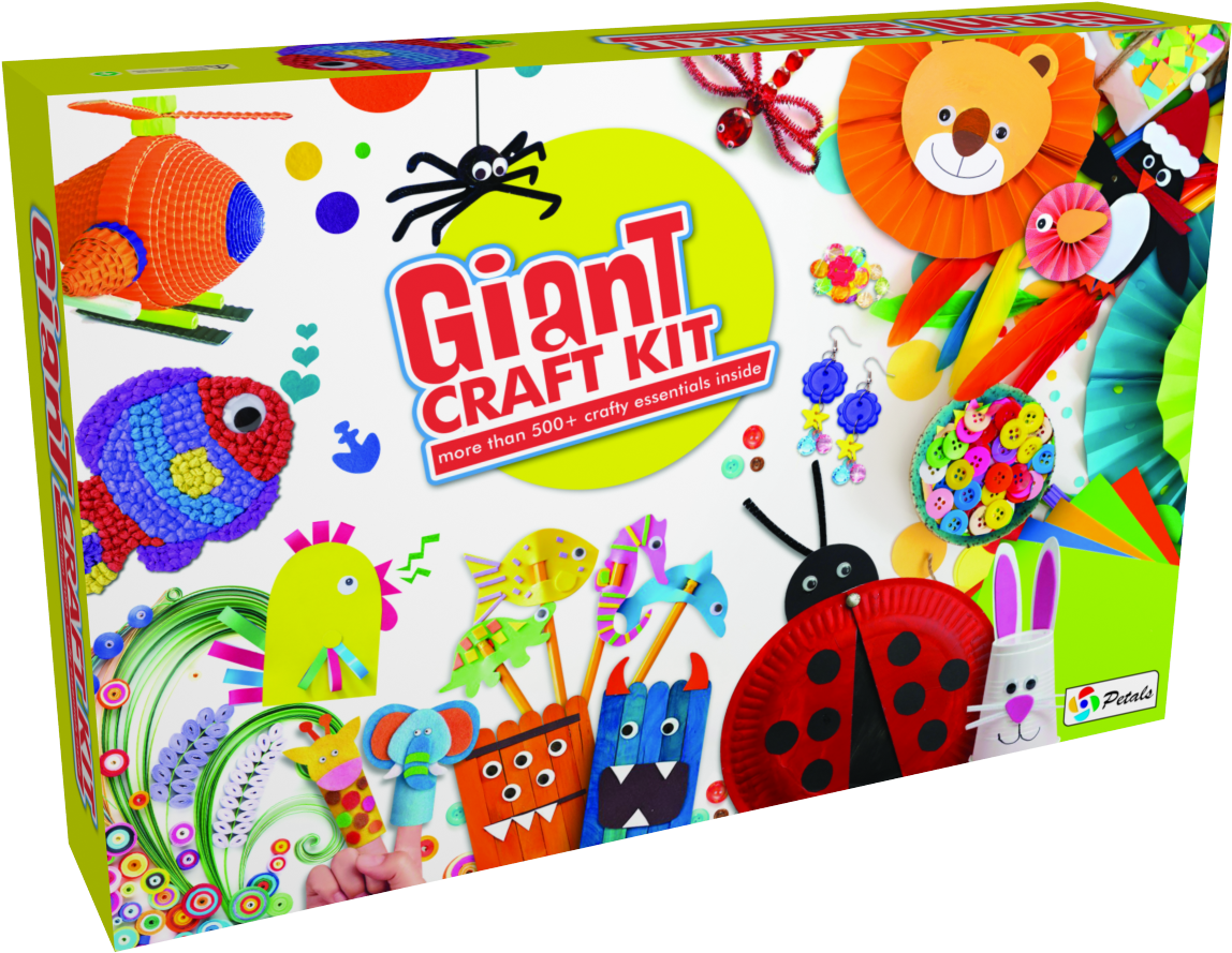 Giant Craft Kit - Illustration (1920x1080), Png Download