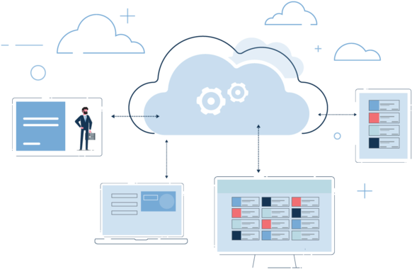 Download Cloud Main Header - Diagram PNG Image with No Background ...