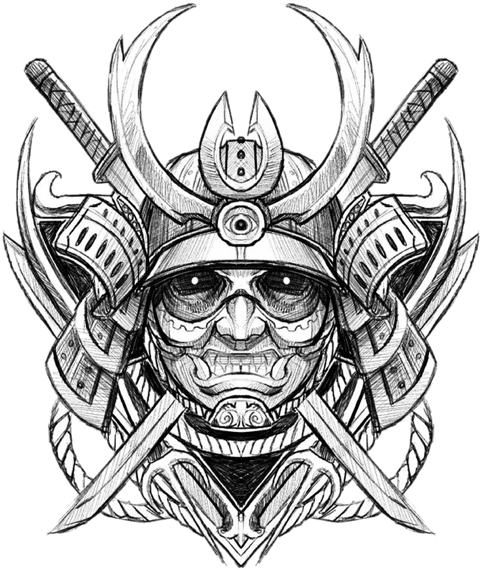 Download Samurai Drawing Tattoo At Getdrawings - Samurai Drawing PNG ...