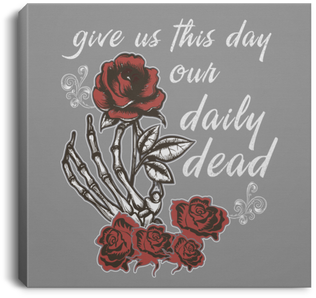 Download Daily Dead Rose Square Canvas - Greeting Card PNG Image with ...