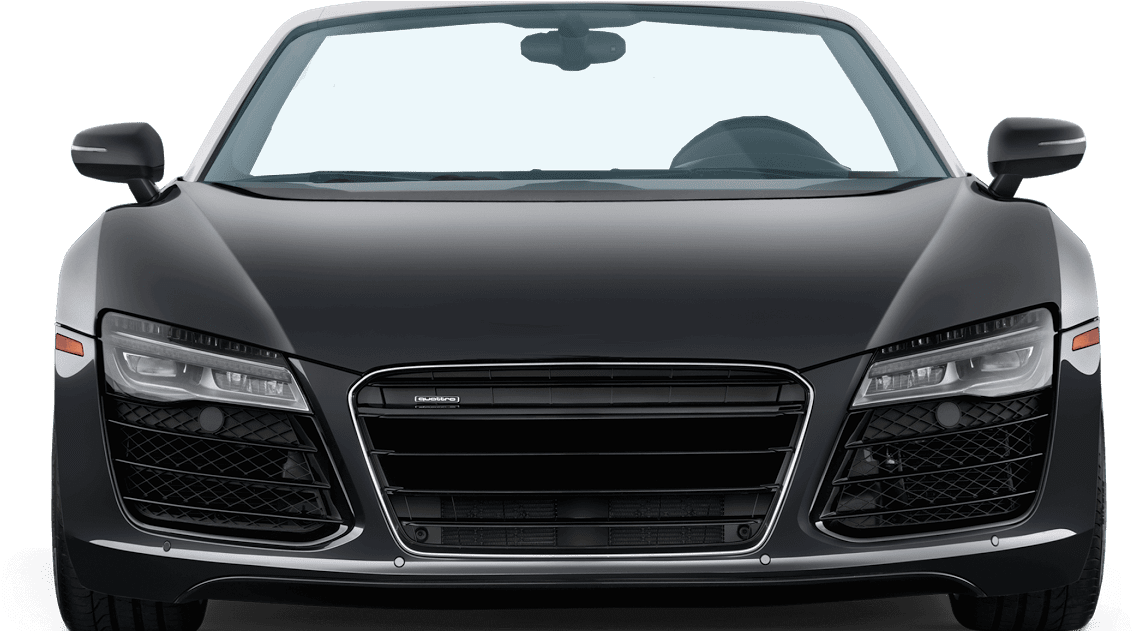 Lutzie Black Audi Car Front View Audi R8 Front View Free