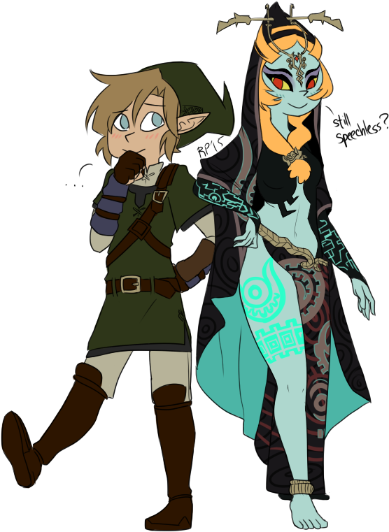 Download It She Skyward Sword Link Link And Midna Zelda Anime Cartoon Png Image With No Background Pngkey Com