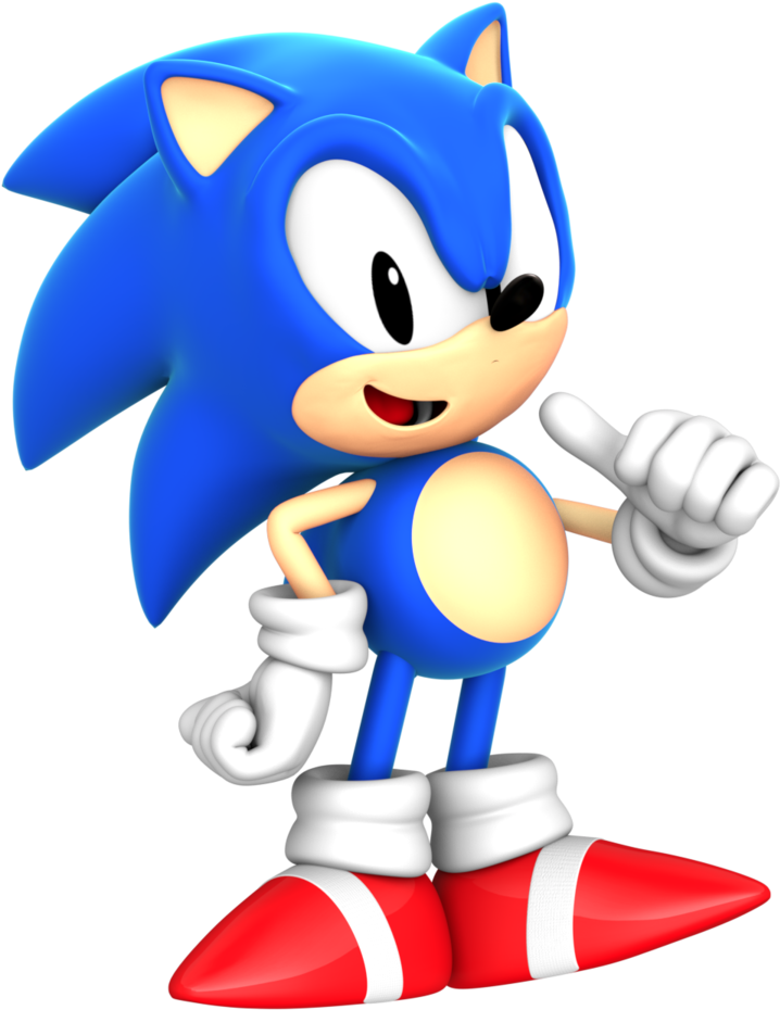 Classic Sonic Png - Sonic Mania Sonic 3d - Free Transparent PNG ...