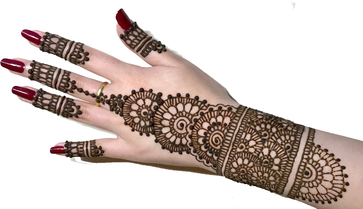 Download Drawing Of Mehndi Design PNG Image with No Background - PNGkey.com