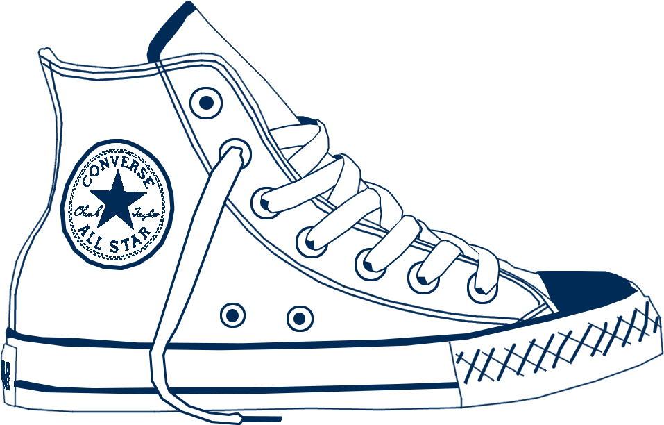 Converse All Star Logo Clip Art