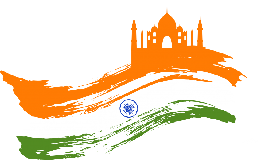 Download Republic Day Flag Vectors Png - Indian Flag Republic Day Png PNG  Image with No Background 