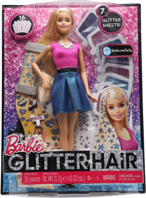 barbie hair design