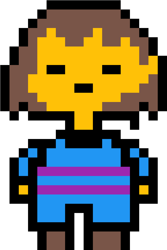 Download Frisk Undertale Frisk Undertale Sprite Transparent Png Image With No Background Pngkey Com