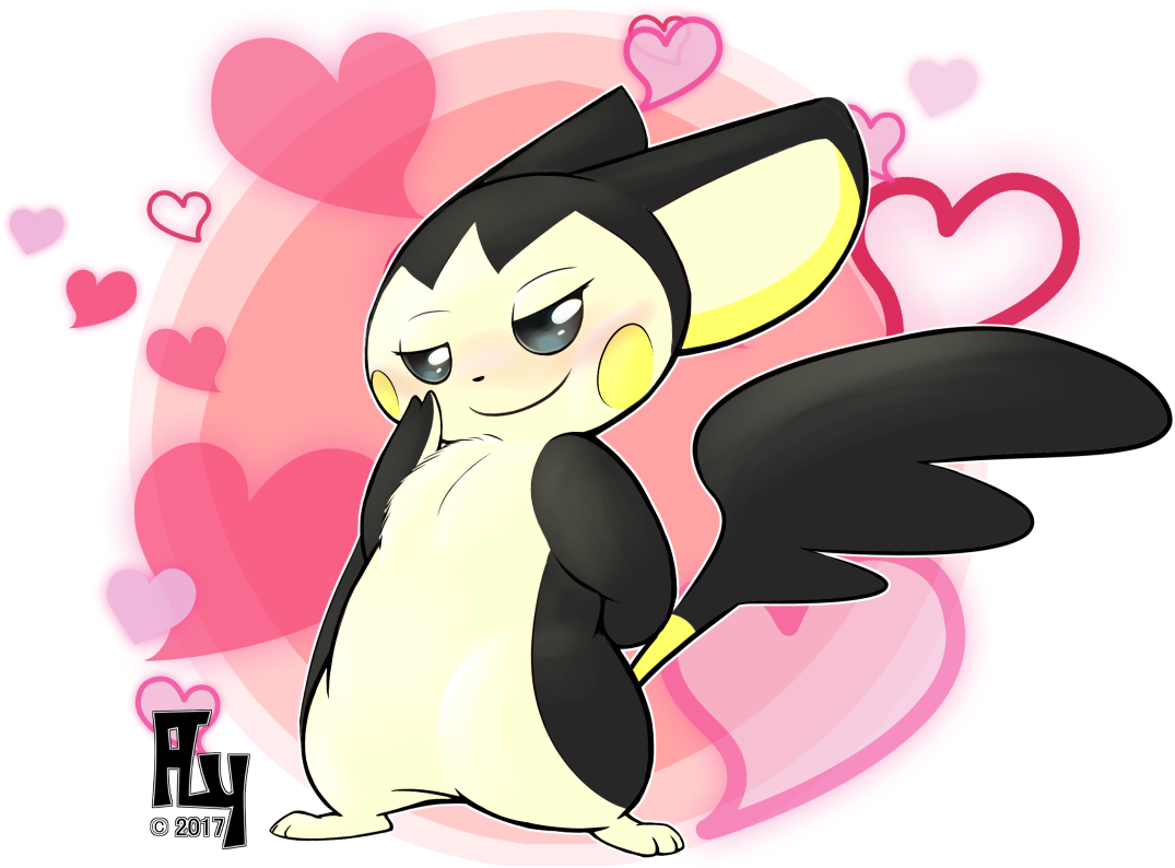 Attract Emolga Free Transparent Png Download Pngkey