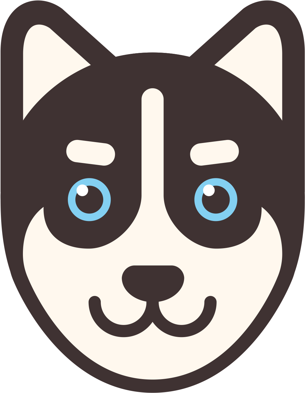 Download Lol - Omg - Cartoon Doberman Pinscher Face PNG Image with No ...