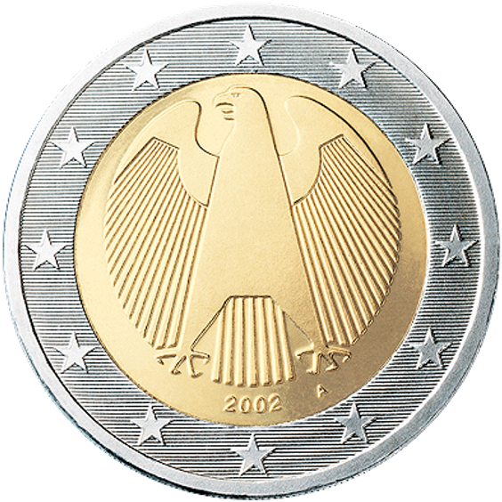 Download 2 Euro Coin Germany 2 Euro Coin Png Image With No Background Pngkey Com