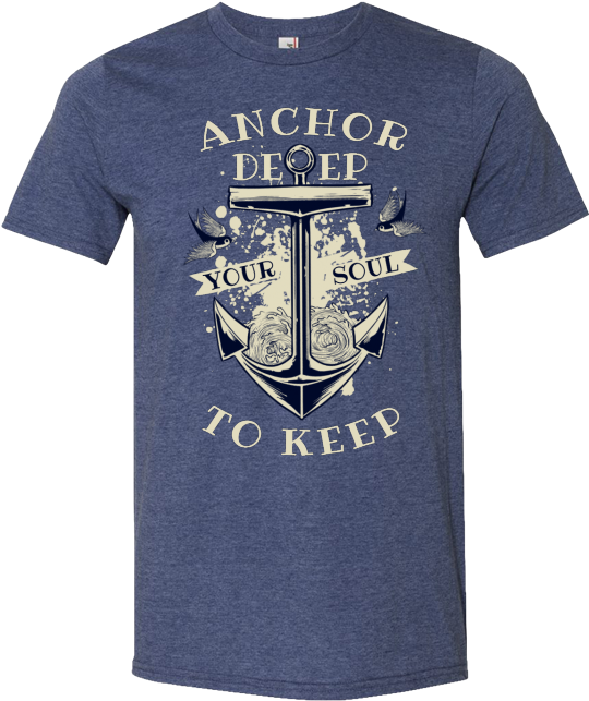 Anchor Deep - Active Shirt (800x800), Png Download