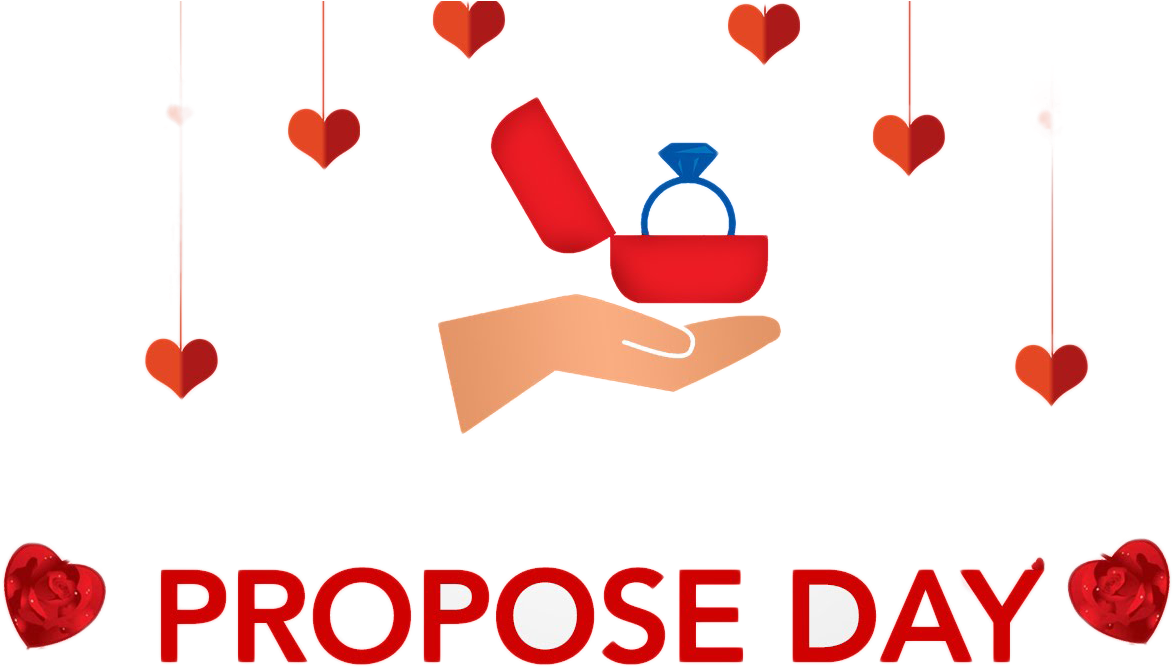 Download Happy Propose Day Png Image - Heart PNG Image with No Background -  