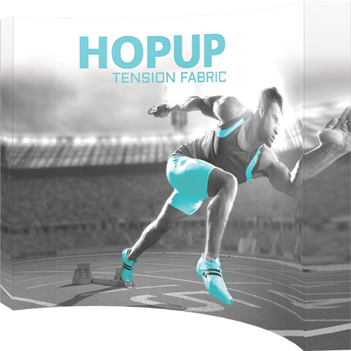 5' Full Height Standard Display - Hopup Tension Fabric Display (500x500), Png Download