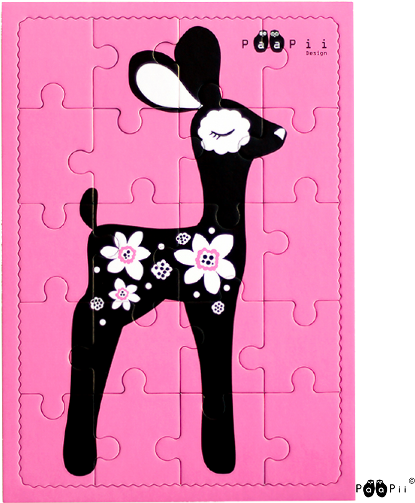 Download Puzzle, Bambi - Deer PNG Image with No Background - PNGkey.com