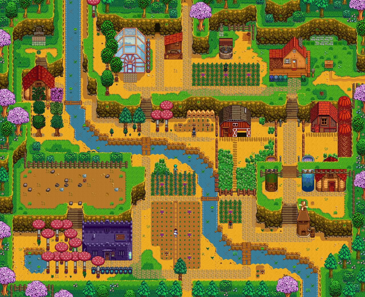 Download Hi - Stardew Valley Hilltop Farm Png Image With No Background 