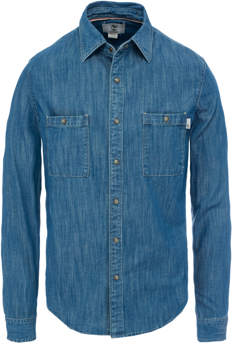 timberland denim shirt