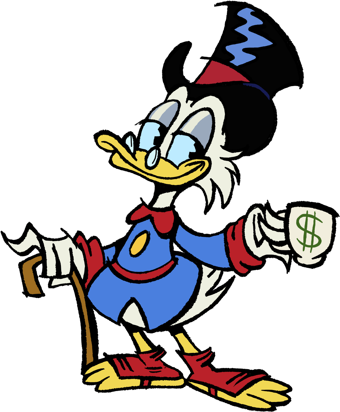 Download Mickey Mouse Shorts Scrooge Mcduck PNG Image with No ...