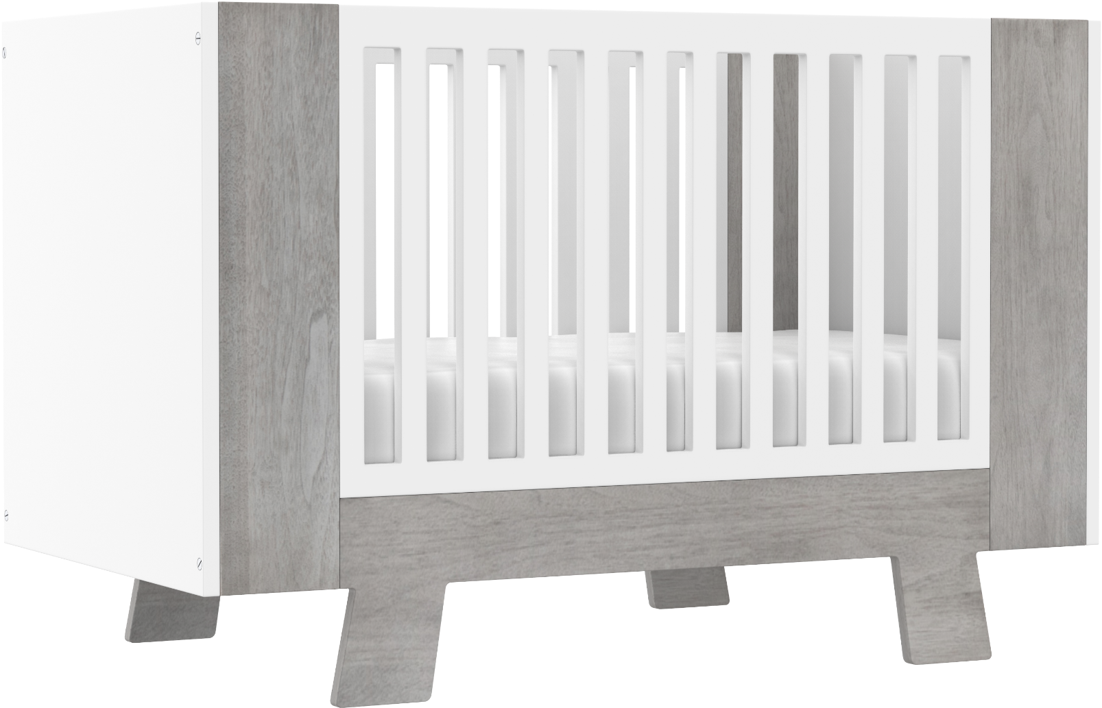 rustic grey crib target