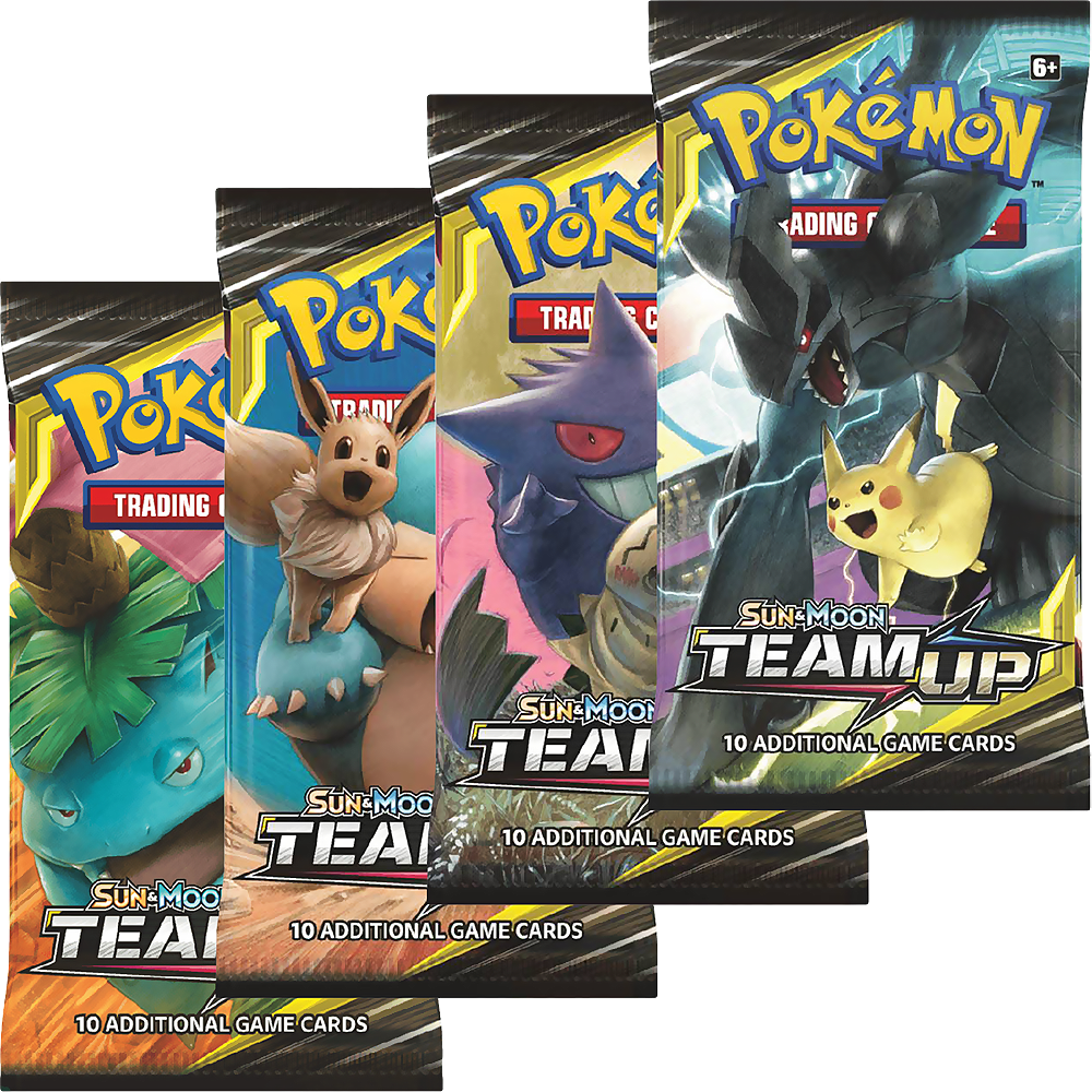 Pokemon Tcg Sun Moon Team Up Booster Pack - Pokemon Tcg Team Up - Free ...