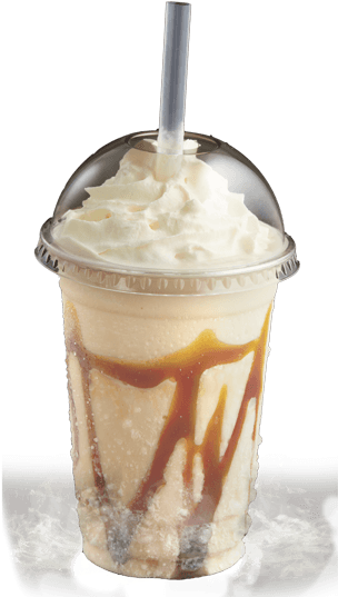 Download Malted Vanilla Thickshake With Cream & Malt Syrup - Floats PNG ...