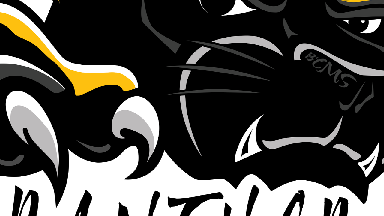 prompthunt: a golden panther head logo, sports logo, esports mascot,  simplistic, high school mascot,