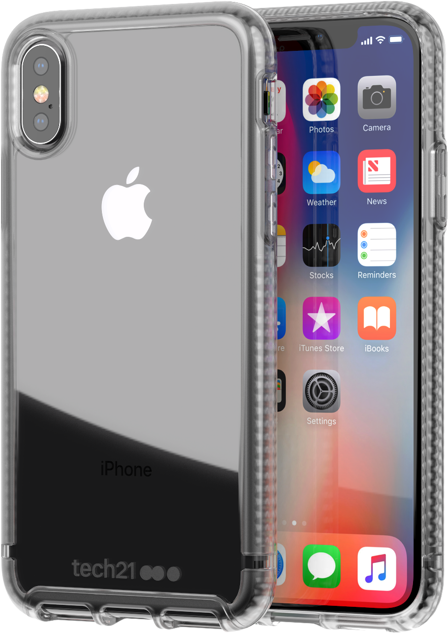 Download 1 - Tech21 Pure Clear Smoke Iphone X PNG Image with No ...