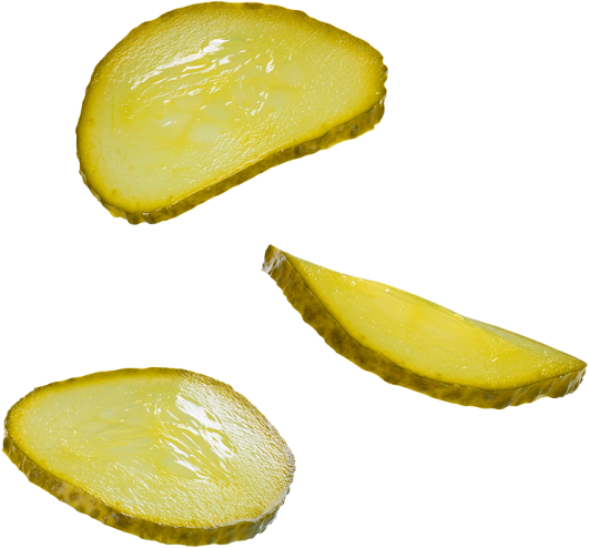 Pickle Slice Lemon Free Transparent Png Download Pngkey