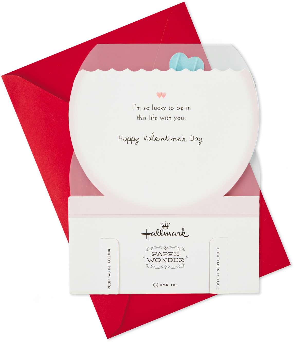 Lucky In Love Fishbowl Pop Up Valentine's Day (1470x1470), Png Download