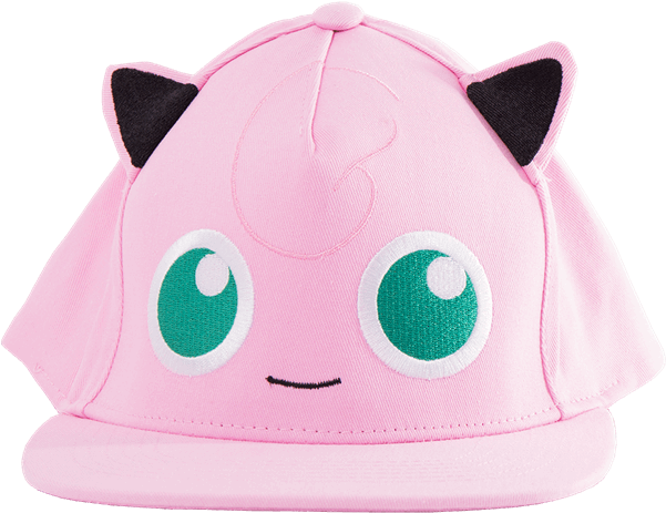 Download Jigglypuff Ears Cap Cartoon Png Image With No Background Pngkey Com