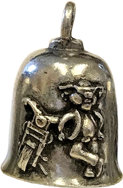 Download Cool Hawg Rider Gremlin Bell - Locket PNG Image with No ...